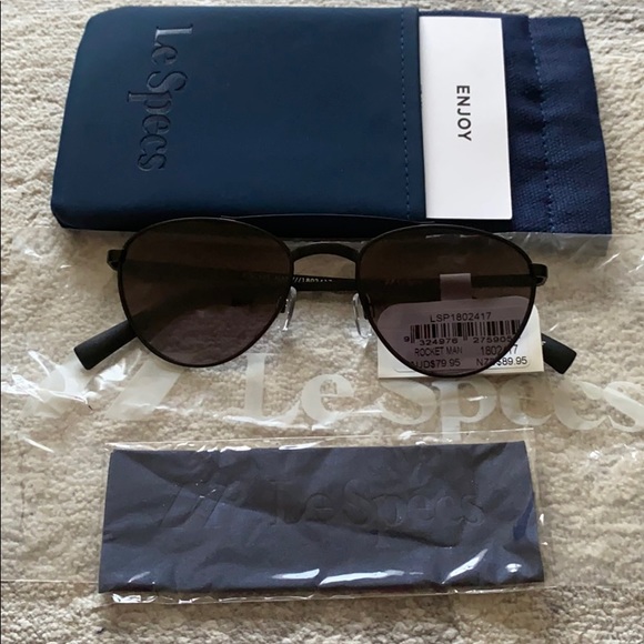 Le Specs Accessories - Le Specs 52MM Rocket Man Unisex Aviator Sunglasses